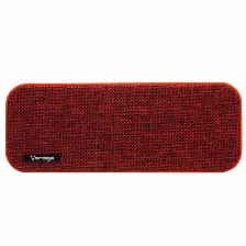 Bocina Vorago Bsp-150 2.0, Usb, Bt, Inalámbrico Y Alámbrico, Universal, Rojo